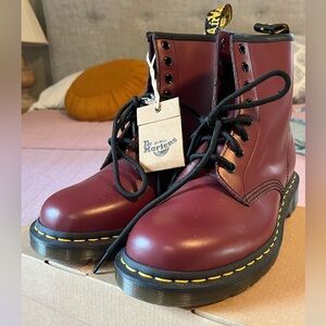 Dr. Martens 1460 Leather Cherry Red boots